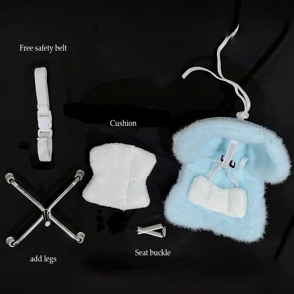 PlushDollSeat™ with Accessories (No Doll Included)