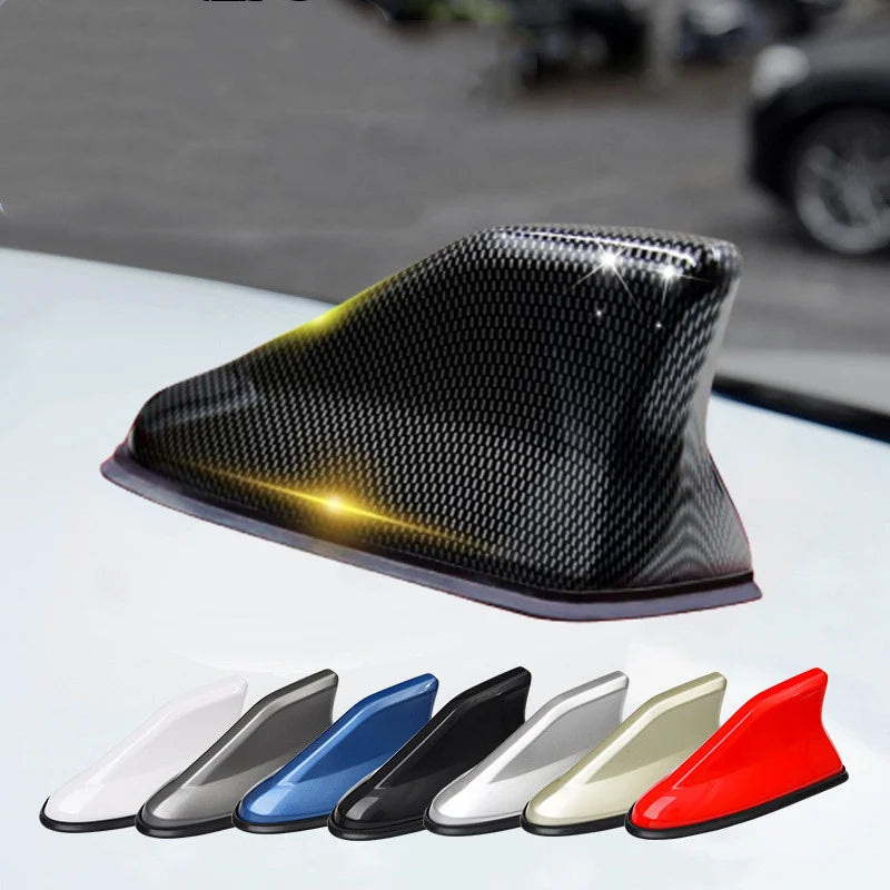 Universal Shark Fin Car Antenna – Carbon Fiber Look