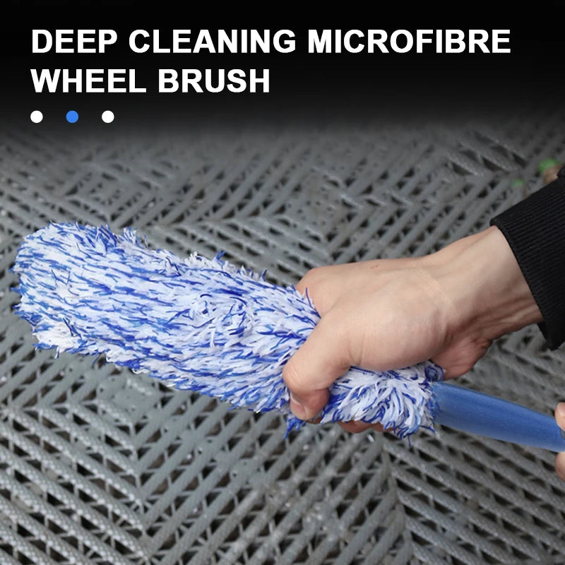 SEAMETAL Car Wheel Hub Brush – Deep Clean, Gentle Touch