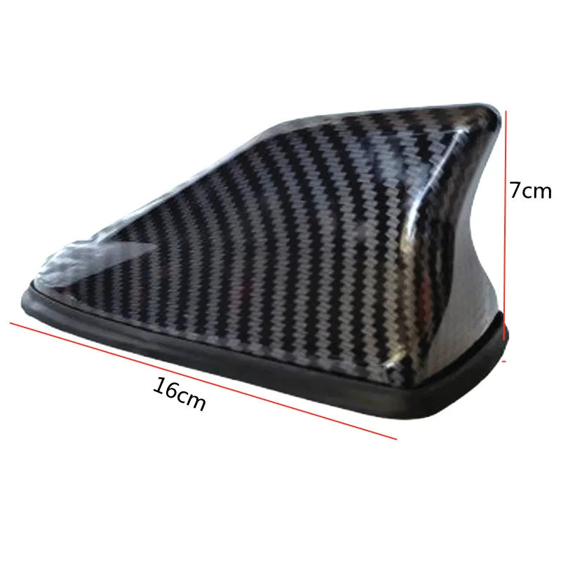 Universal Shark Fin Car Antenna – Carbon Fiber Look