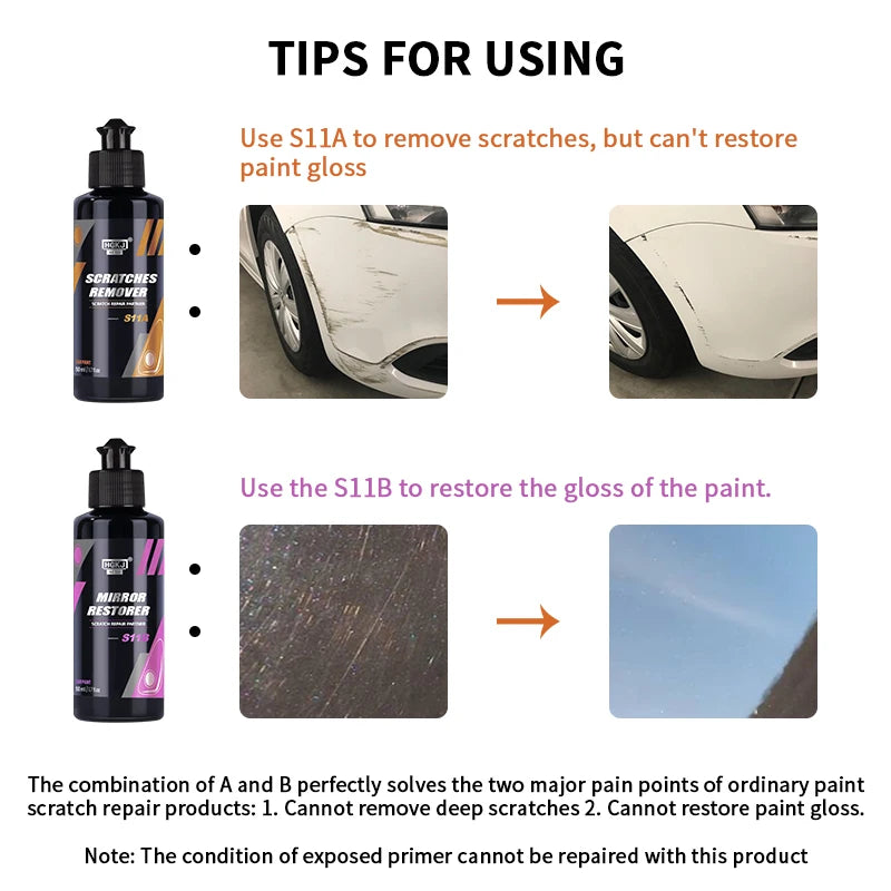 ScratchSeal™ – seals scratches, restores paint perfectly