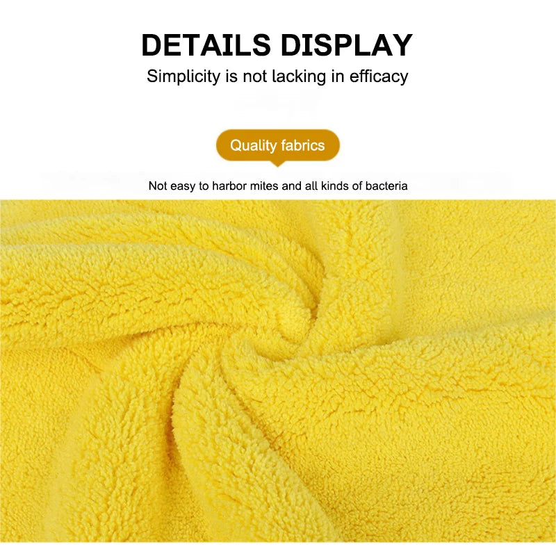 Multifunctional Car Wash Towel – Absorbent, Soft, and Scratch-Free