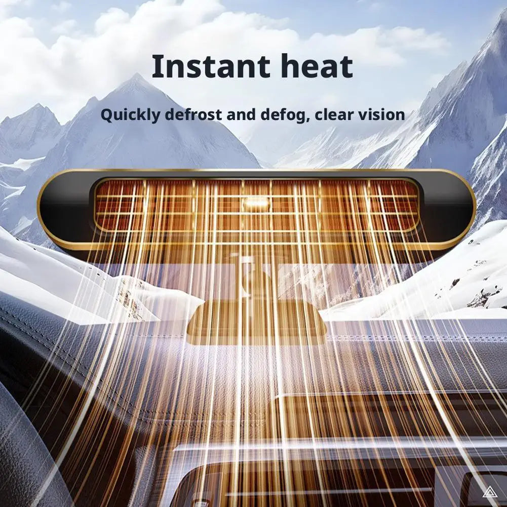 Dual-Mode™ Car Heater & Defogger – Portable & Energy-Efficient