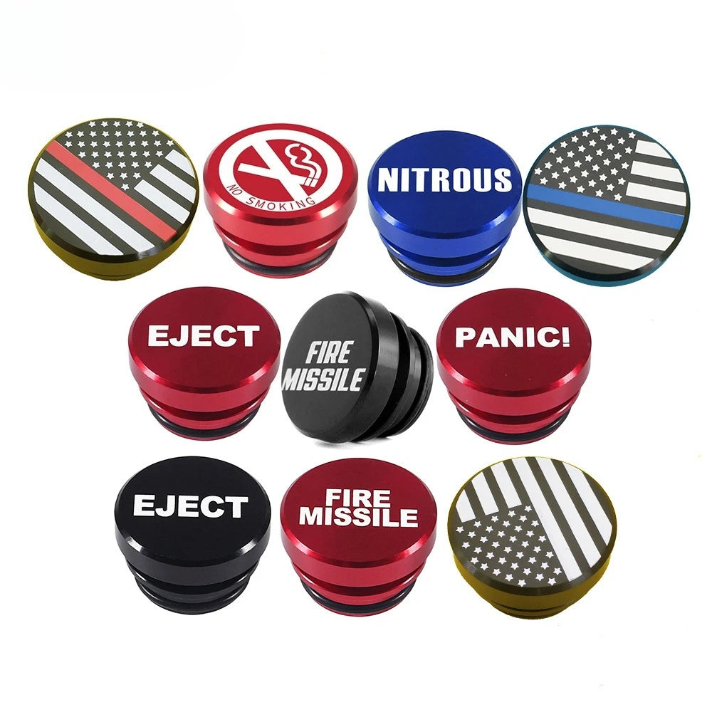 CarOutlet™ Cigarette Lighter Cover  Universal 12V No Smoking Fire Missile