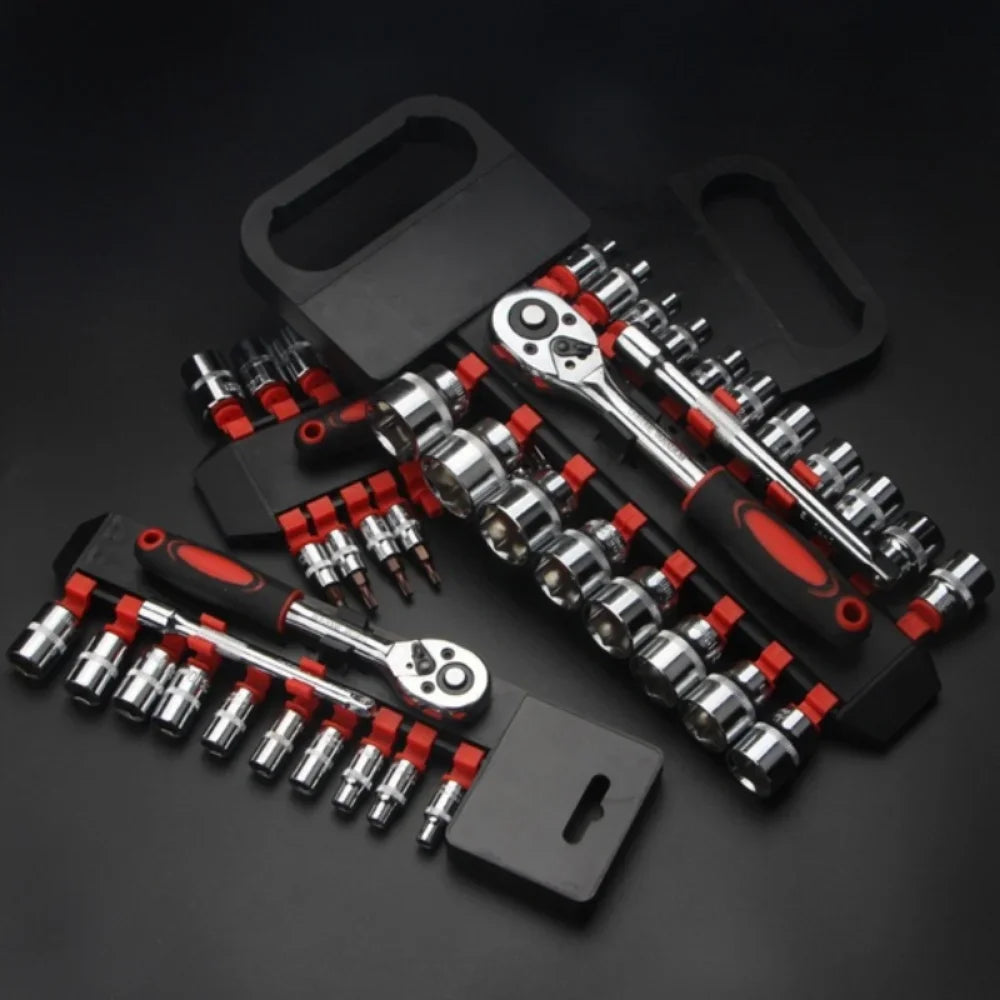 GearIt™ 12-Piece Socket Wrench Tool Set – Compact Power for Every Repair